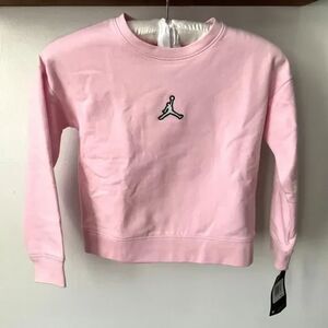 Jordan - Jumpman Logo -$35 - Pink Sweatshirt - Size 6 - Brand New!